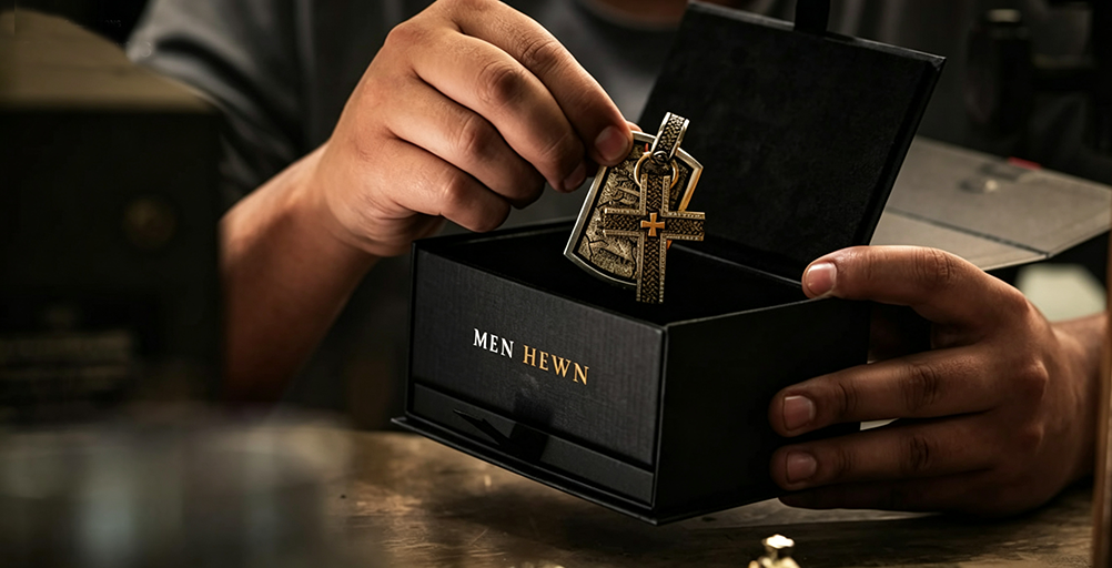 Men Hewn silversmith workshop